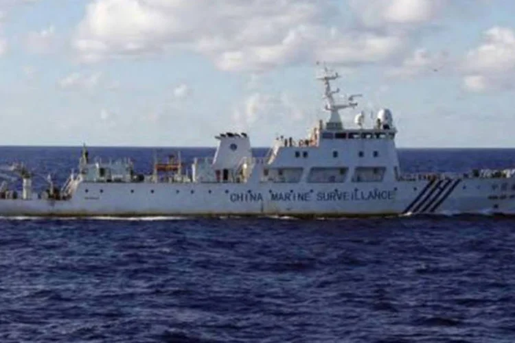 Os navios chineses se aproximaram das ilhas Senkaku (Diaoyu para a China)
 (Japan Coast Guard/AFP)