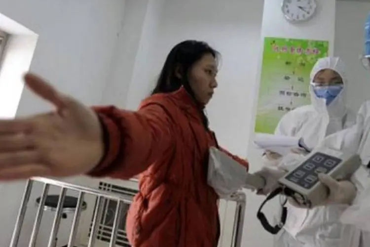 Medição de radioatividade na China: radiação no país não oferece risco à saúde (AFP)