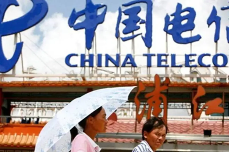 China Telecom: presidente teria cometido "violações disciplinares graves" (Divulgação/China Telecom)