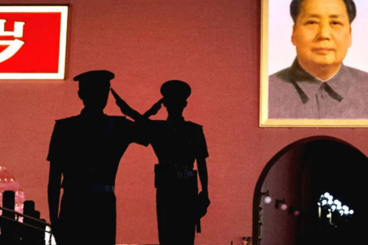 
	China: segundo as autoridades chineses, Dahlin foi detido por &quot;colocar em perigo a seguran&ccedil;a do Estado&quot;
 (Kevin Frayer/Getty Images)