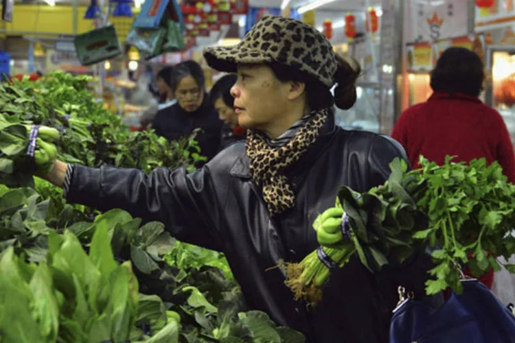 
	A acelera&ccedil;&atilde;o da infla&ccedil;&atilde;o na China foi puxada por alta nos pre&ccedil;os dos alimentos
 (EUTERS/China Daily)