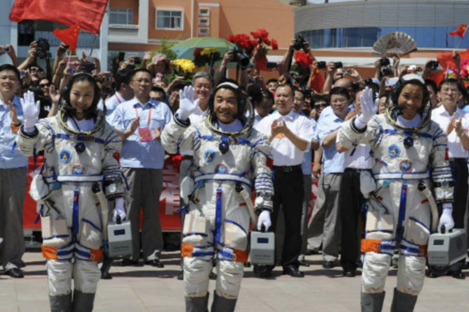 China tem tudo preparado para lançamento de 3 astronautas