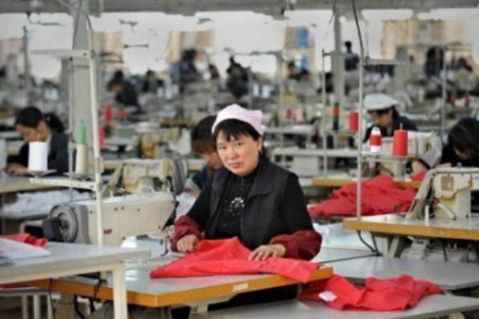 HSBC: produção industrial chinesa cai em julho