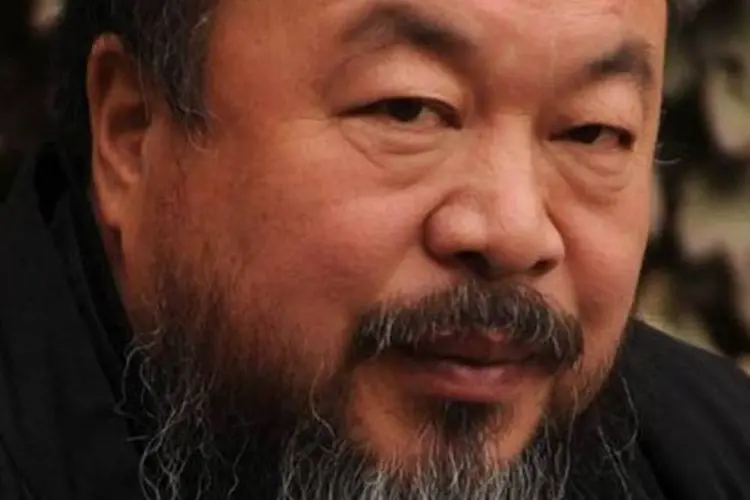 O artista plástico Ai Weiwei: novo projeto de lei do governo chinês pode aumentar as prisões de dissidentes no país (AFP/Peter Parks)