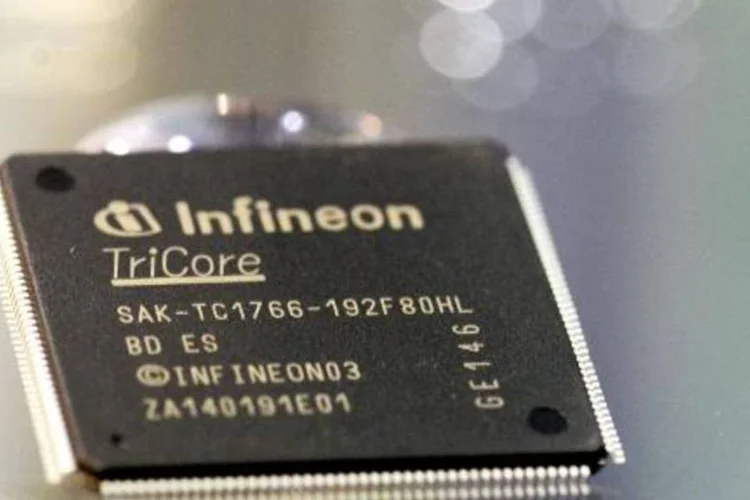 Chip da Infineon: total das multas chega a 138 milhões de euros (Matthias Hiekel/AFP)