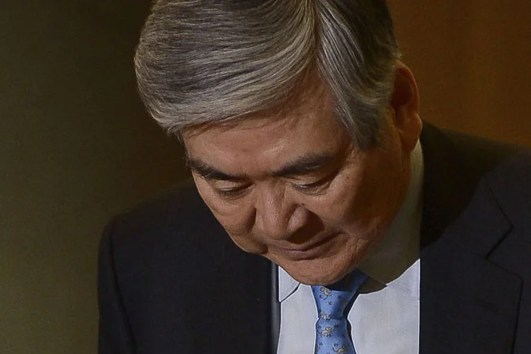 Cho Yang-ho: executivo pediu desculpas pelo "comportamento tolo" da filha (REUTERS/Song Eun-seok/News1)