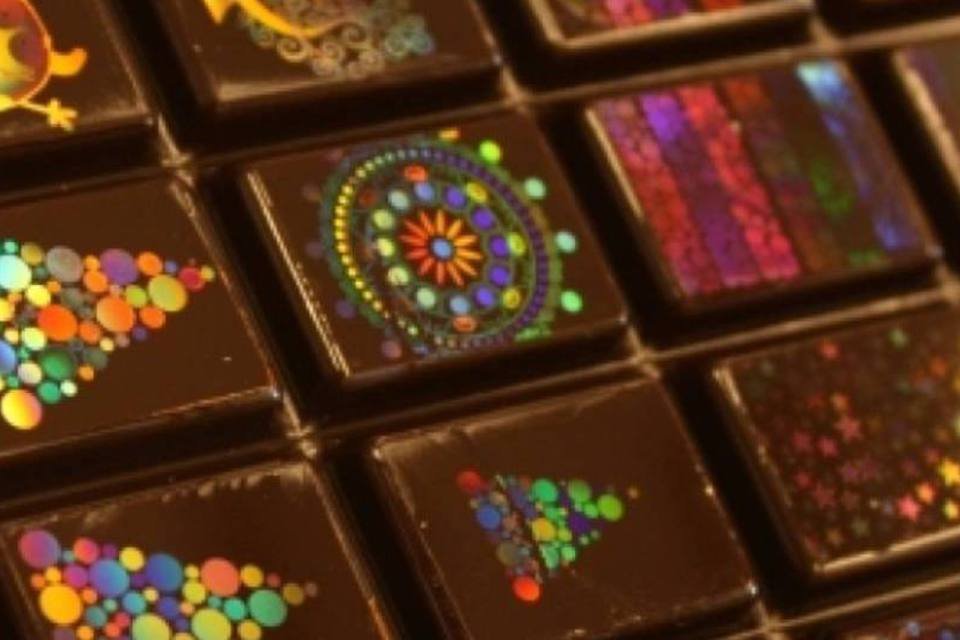 Chocolate suíço ganhará versão com holograma comestível