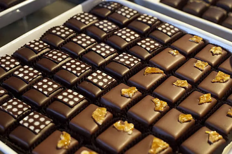 
	Chocolates: fabricantes de doces est&atilde;o produzindo suplementos nutricionais com flavanol, um extrato de cacau que afirmam poder melhorar a circula&ccedil;&atilde;o sangu&iacute;nea
 (David Ryder/Bloomberg)