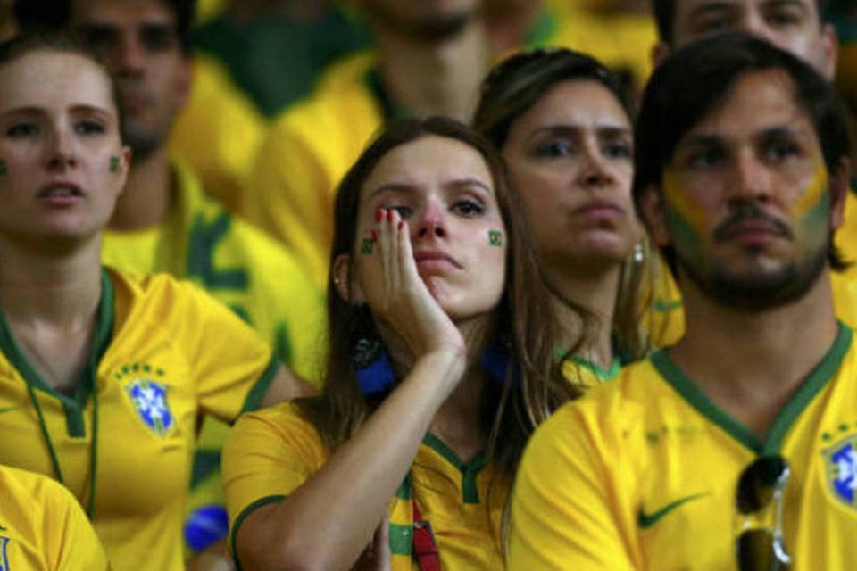 Goleada da Alemanha desanima torcida na Fan Fest de Brasília