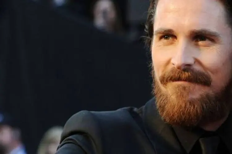 
	Christian Bale: o ator ter&aacute; como companheiros de elenco Amy Adams,&nbsp;Bradley Cooper&nbsp;e Jeremy Renner
 (Frazer Harrison/Getty Images)