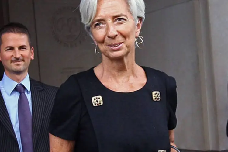 O FMI também cobrirá as despesas diárias de Christine no exercício das suas funções oficiais e seus planos de pensão e aposentadoria (Win McNamee/Getty Images)