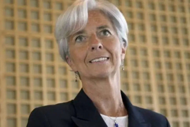Desde o início do processo, interlocutores do governo já tinham revelado, nos bastidores, que Lagarde era a preferida do Brasil no FMI (Bertrand Langlois/AFP)