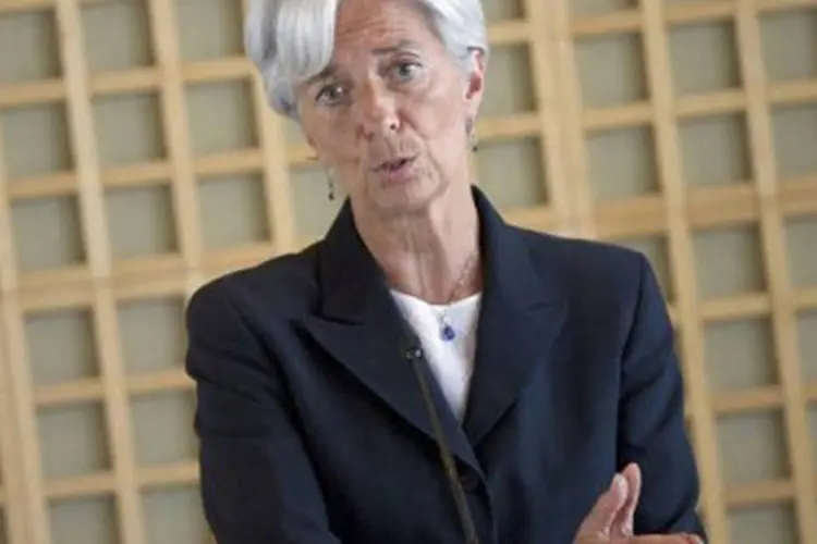 "Lagarde está dentro", garantiu uma fonte na reunião de cúpula do G8 (Christine Lagarde, ministra das Finanças da França)