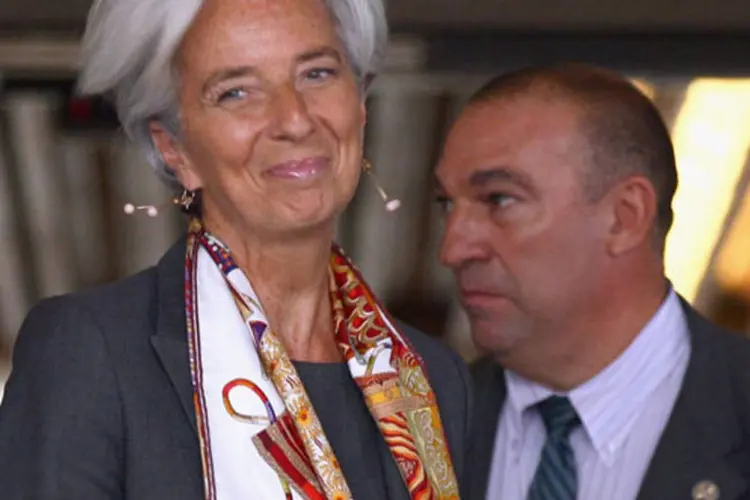 Christine Lagarde: "o liberalismo é uma questão de regras bem aplicadas" (Win McNamee/Getty Images)