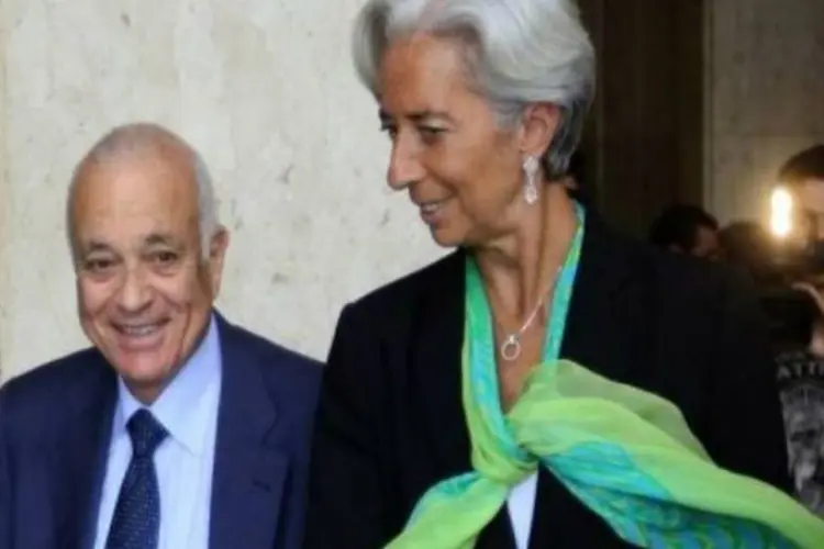 A favorita Lagarde é apoiada pela União Europeia e por alguns países menores (Khaled Desouki/AFP)