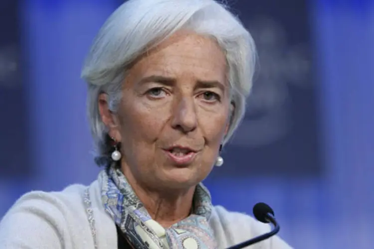 Christine Lagarde, chefe do FMI (REUTERS)