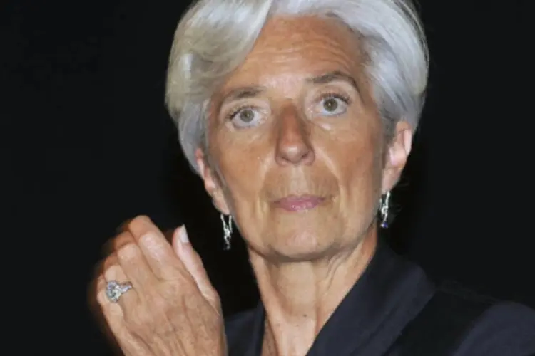 Christine Lagarde disse que não cometeu nenhum abuso de autoridade e manterá a tranquilidade (Getty Images / Allison Shelley)