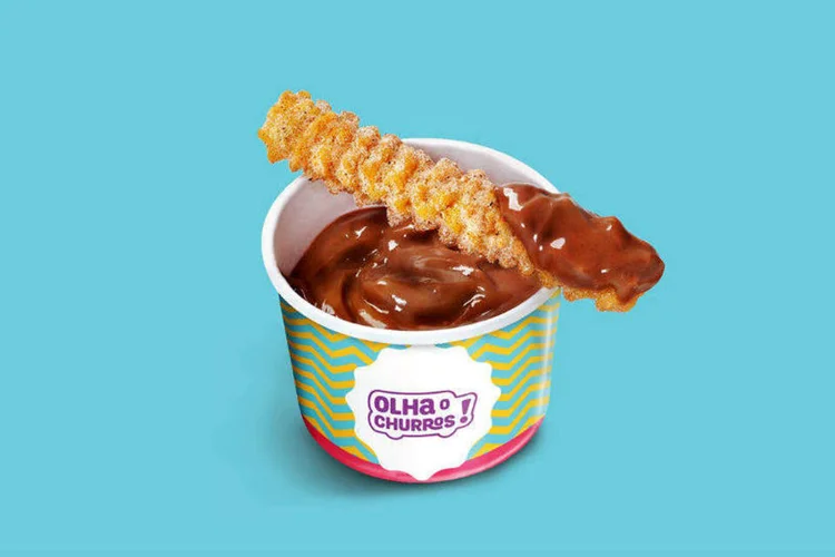 
	Churros: marca Olha o Churros vai distribuir churros de gra&ccedil;a
 (Reprodução/Olha o Churros)