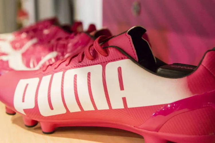 
	Chuteira da Puma:&nbsp;este &eacute; um ano fundamental, declarou diretor-geral da divis&atilde;o de esportes
 (Martin Leissl/Bloomberg)