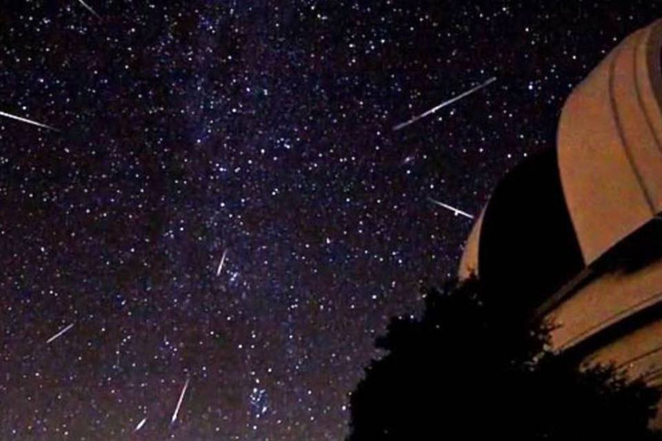 Chuva de meteoros (NASA/Divulgação)