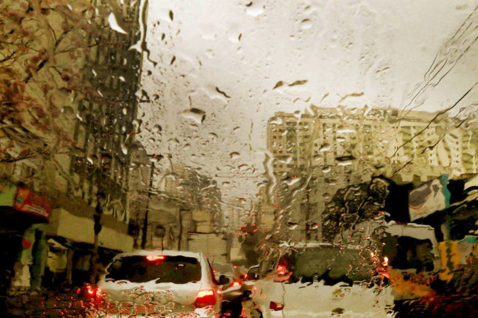 Chuva coloca toda a cidade de São Paulo em estado de atenção