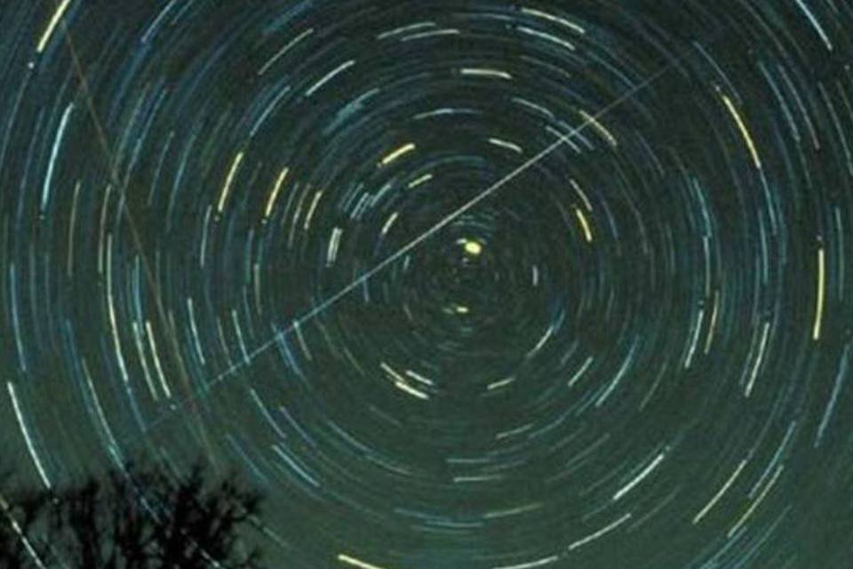Céu de Minas Gerais: clarão na verdade seria um meteoro com altitude de 100 quilômetros (Nasa/Divulgação)