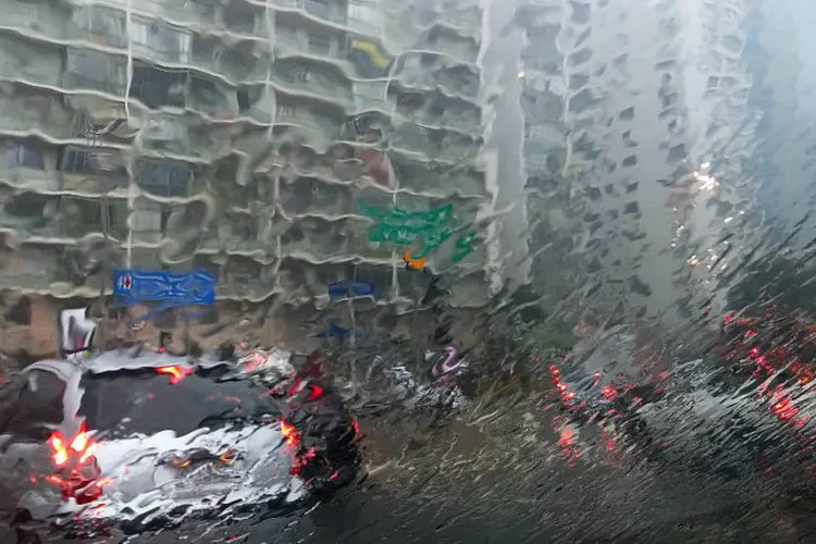 
	Chuva em SP: a Avenida Professor Abr&atilde;o de Morais acabou inundada em dois pontos
 (Fernanda Carvalho/ Fotos Públicas)
