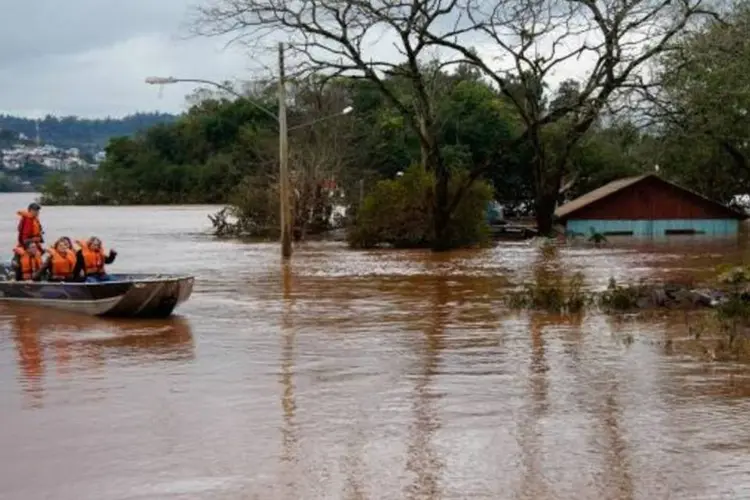 
	Chuvas no Rio Grande do Sul: ao menos nove munic&iacute;pios, de diferentes regi&otilde;es, enfrentam problemas
 (Agência Brasil)