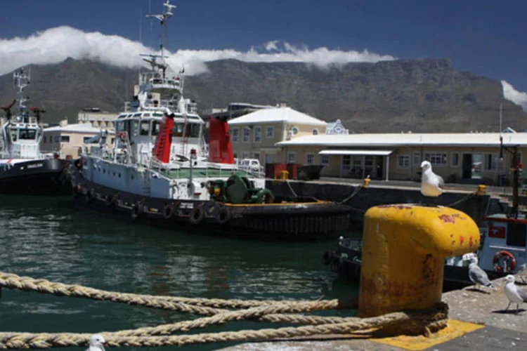 Porto da Cidade do Cabo, na África do Sul: país abriga maior número de empresas emergentes (David Rogers/Getty Images)
