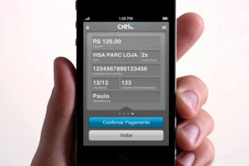 Cielo leva máquina de cartão de crédito a iPhone e iPad