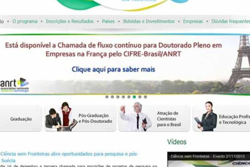 Ciência sem Fronteiras tem inscrições abertas para 21 países