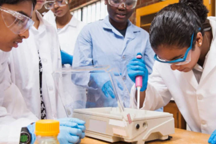 Laboratório de pesquisa científica (Erik Isacson/Getty Images/Getty Images)