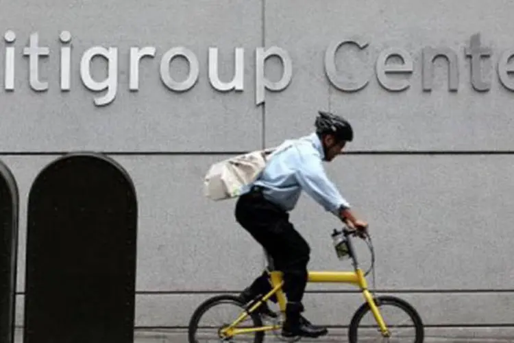 Entre as entidades financeiras que não cumprem com os requisitos está o Citigroup, um dos maiores bancos dos EUA (Justin Sullivan/Getty Images/AFP)