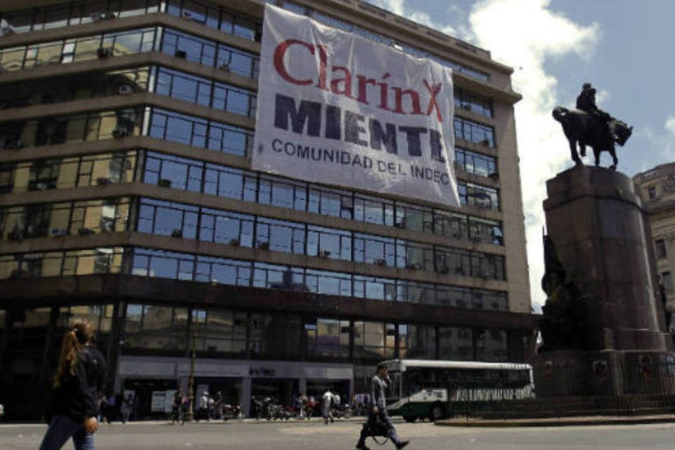 Justiça argentina aceita apelação do Clarín contra restrição
