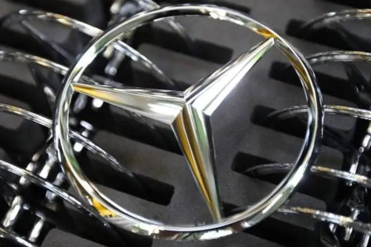 
	Logo da Mercedes-Benz: proposta foi avaliada por meio de votos secretos e a rejei&ccedil;&atilde;o foi &quot;por ampla maioria&quot;
 (Thomas Niedermueller/Getty Images)