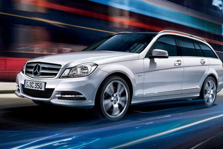 
	Mercedes-Benz Classe C : na Europa, as vendas de carros da Mercedes-Benz subiram 9,8 por cento
 (Divulgação / Mercedes-Benz)