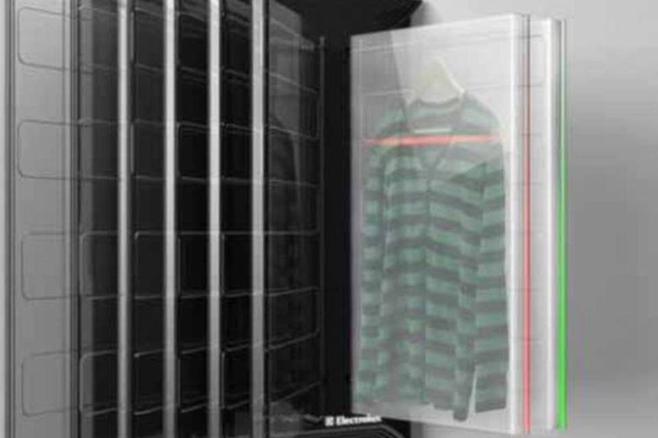 Designer sueco cria armário que limpa roupas sem utilizar água
