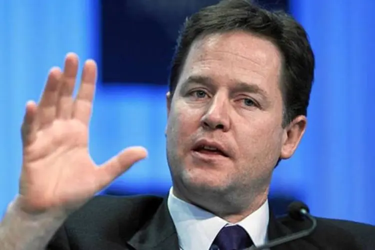 Nick Clegg: ''O Partido Conservador não está cumprindo o compromisso da reforma da Câmara dos Lordes e, como resultado desta ação, parte de nosso acordo foi quebrado'' (Wikimedia Commons)