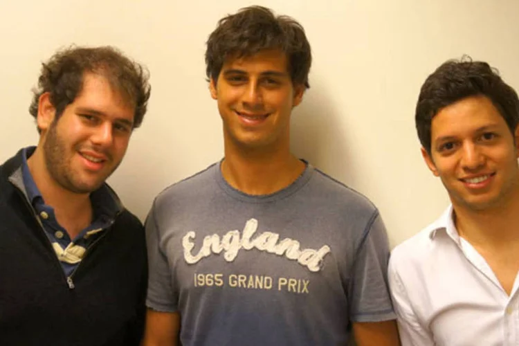 Michel Wajs, Moris Moas e Renato Nigri, do site ClickArq (Divulgação/ClickArq)