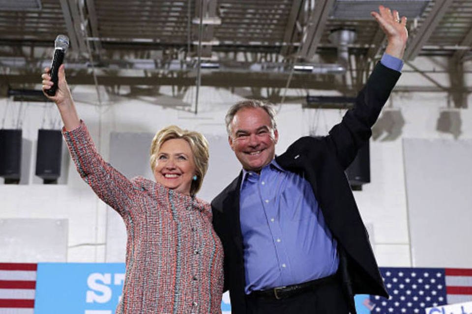 Hillary deve escolher senador Kaine como vice, diz jornal