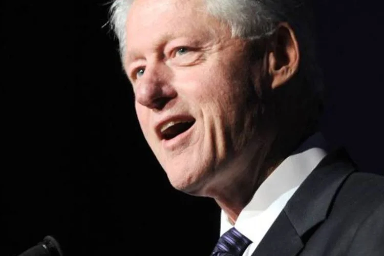 Além do diretor do FMI, o ex-presidente americano Bill Clinton (foto) e outras celebridades também protagonizaram escândalos sexuais (Getty Images)