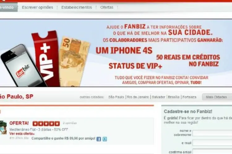 Por meio das redes sociais, a empresa convoca os usuários a trazerem informações sobre o que há de melhor para se fazer nas cidades brasileiras (Reprodução)