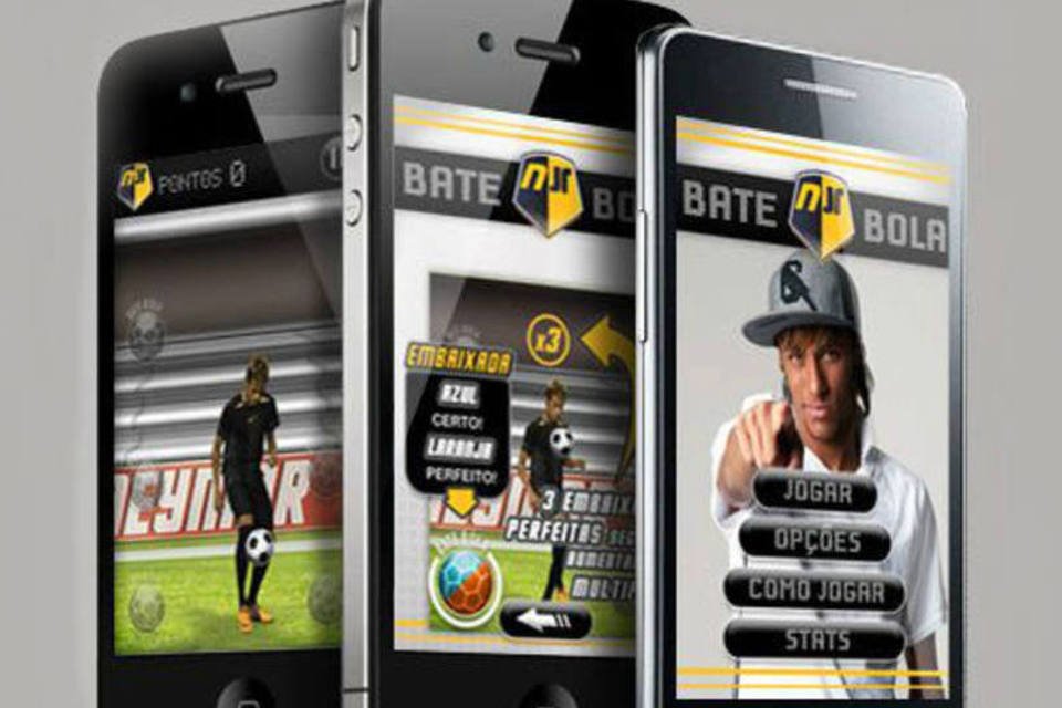 Neymar ganha jogo de futebol grátis para iOS e Android