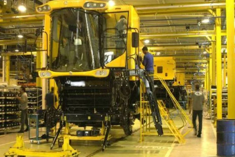 
	F&aacute;brica da CNH na Latin America: a receita l&iacute;quida da empresa, no entanto, caiu 9,95% na mesma compara&ccedil;&atilde;o
 (Divulgação / CNH Latin America)