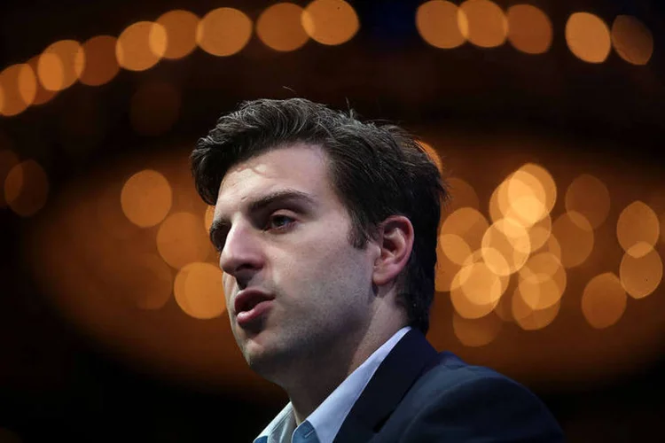Brian Chesky: ele aluga sua própria casa no Airbnb e se hospeda, pelo serviço, em outra redondeza para mudar os ares (Justin Sullivan / Getty Images)