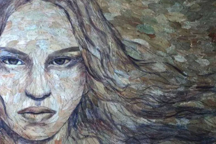 
	Obra de Luis Alberto Quispe: o autor j&aacute; fez mais de 300 obras com a folha de coca
 (Reprodução/Facebook/Luis Alberto Quispe)