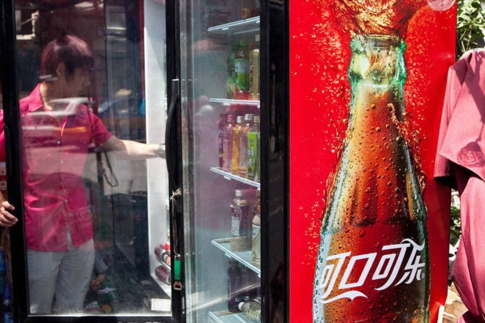 Vendas da Coca batem estimativas com crescimento na China