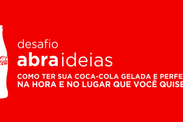
	Abra Ideias: &quot;Como ter sua Coca-Cola gelada e perfeita na hora e no lugar que voc&ecirc; quiser?&quot;
 (Reprodução)