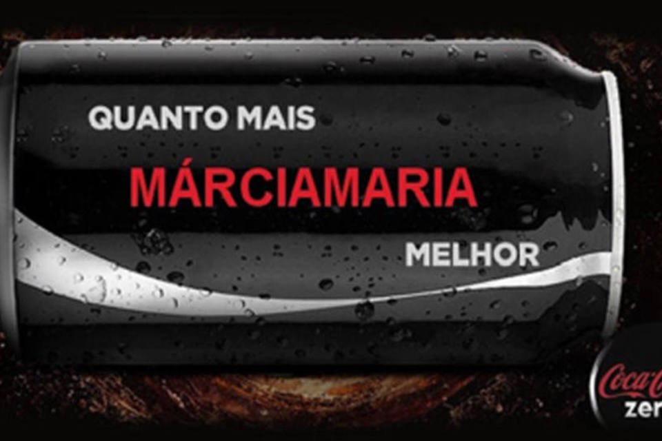 Coca-Cola Zero personaliza 500 mil latas virtuais