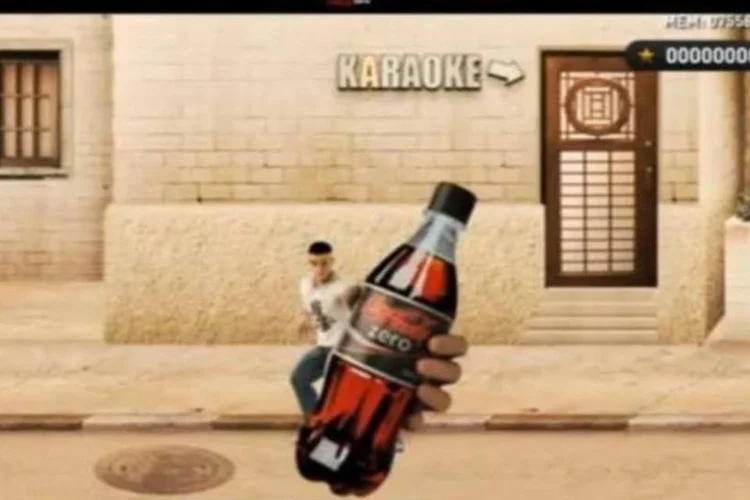 Coca-Cola: para que animação reproduzisse as características do personagem real, ele foi fotografado e filmado (Reprodução)